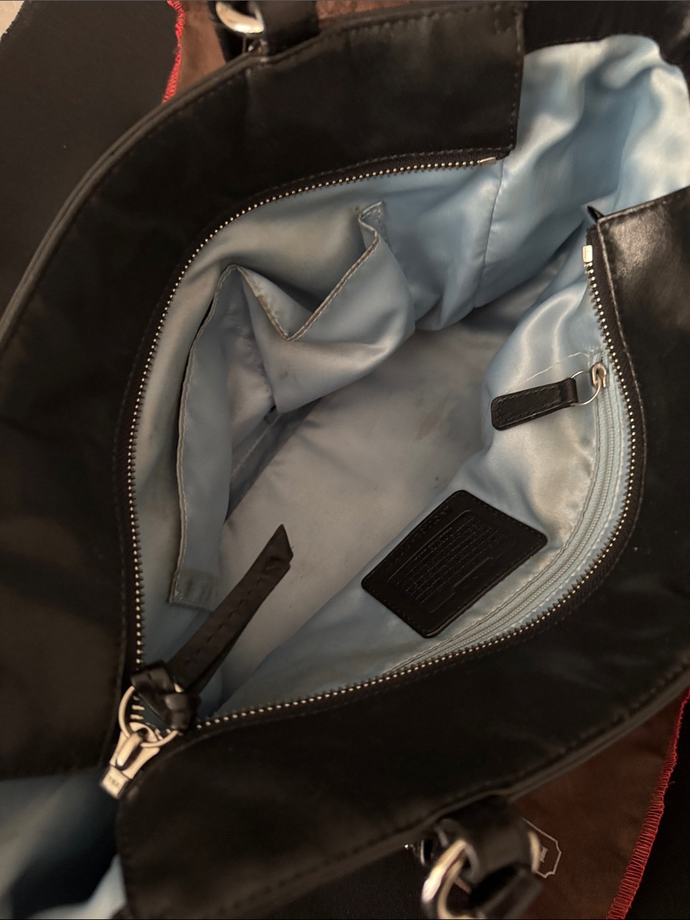 COACH East West Leather Shoulder Bag - Picture 4 of 11